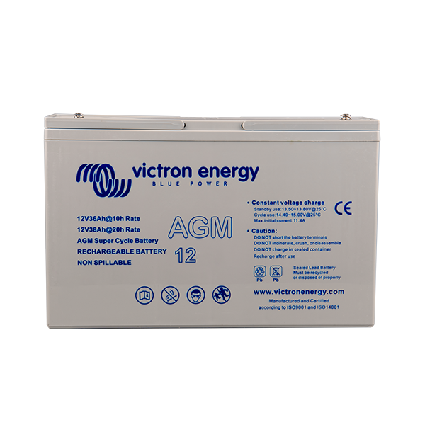 Victron 12V/15Ah AGM Super Battery BAT412015080