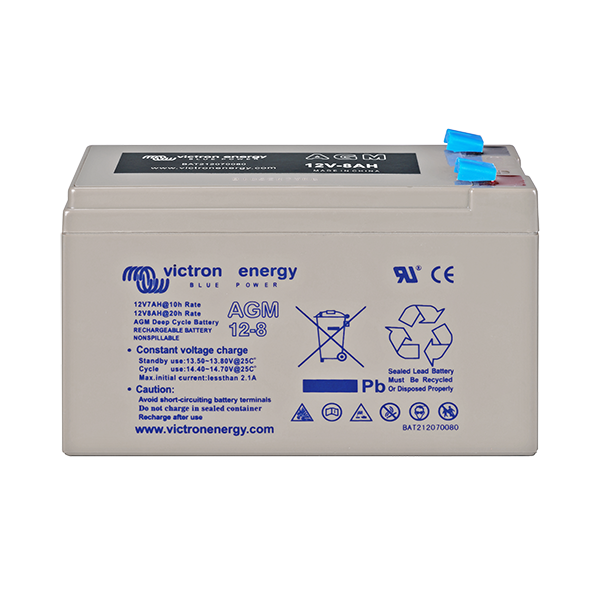 Victron 12V/8Ah AGM Deep Cycle Battery BAT212070084