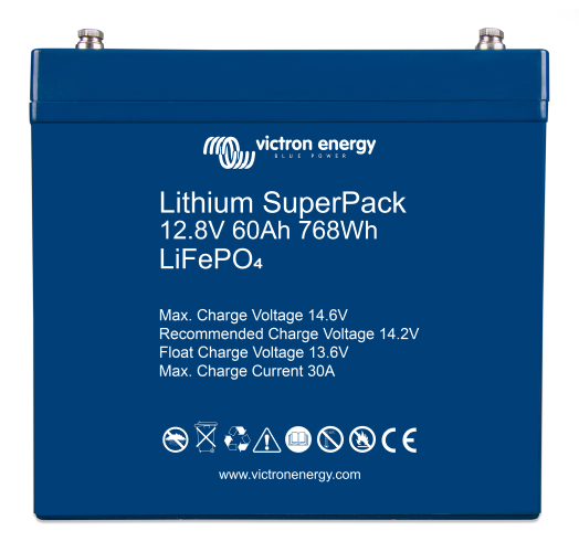 Victron Lithium SuperPack 12,8V/60Ah (M6) BAT512060705